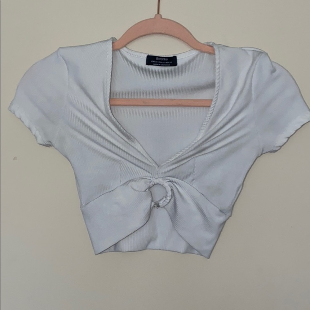 White top. Bought in Spain